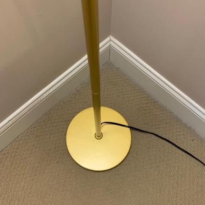 Gold Floor Lamp with Orb-Shaped Shades (PB-HS)