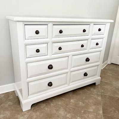 VAUGHAN-BASSETT ~ White Painted Dresser