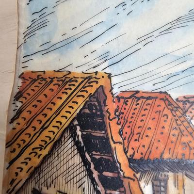 Signed R. Salguero Watercolors & More (DR-JS)