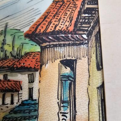 Signed R. Salguero Watercolors & More (DR-JS)