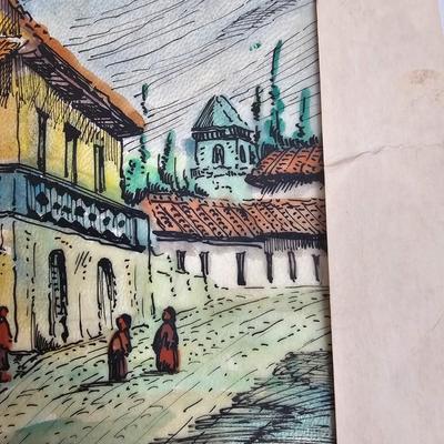 Signed R. Salguero Watercolors & More (DR-JS)