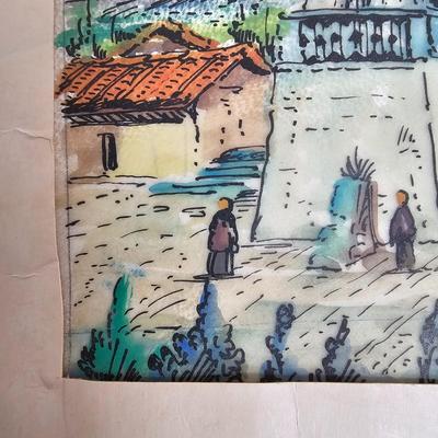 Signed R. Salguero Watercolors & More (DR-JS)