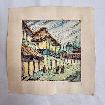 Signed R. Salguero Watercolors & More (DR-JS)