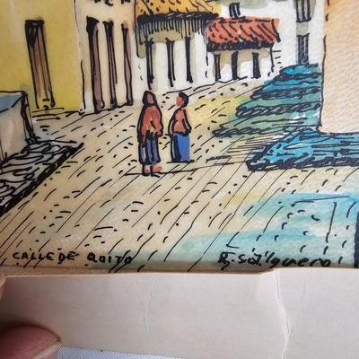 Signed R. Salguero Watercolors & More (DR-JS)