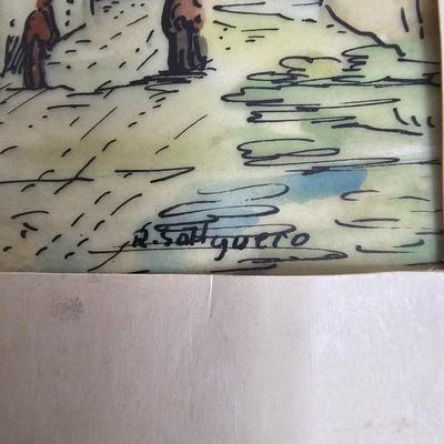 Signed R. Salguero Watercolors & More (DR-JS)
