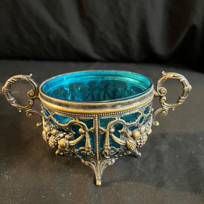 Indian Engraved Bowl, Glass & Metal Bowl & More (LR-MG)