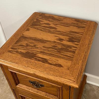 Solid Wood Filing Cabinet ~ *Read Details