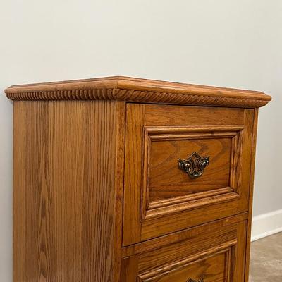 Solid Wood Filing Cabinet ~ *Read Details