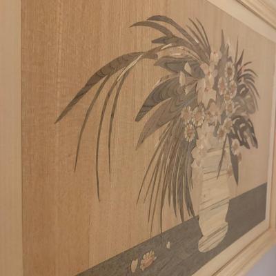 Unique Floral Wood Art (PB-HS)
