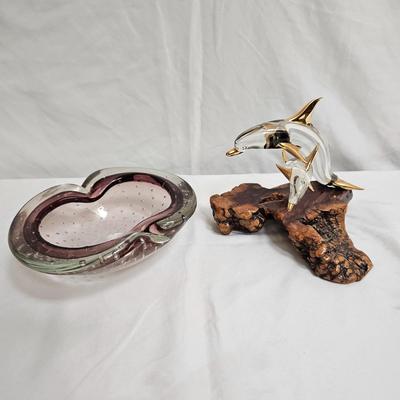 Glass Dolphins & Decor (DR-JS)