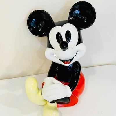 SCHMID ~ Single (1) ~ 13” Mickey Mouse Musical Ceramic Night Light