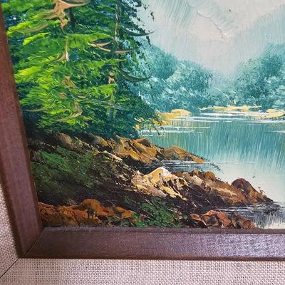 Mountain Man Figure & Landscape (DR-JS)