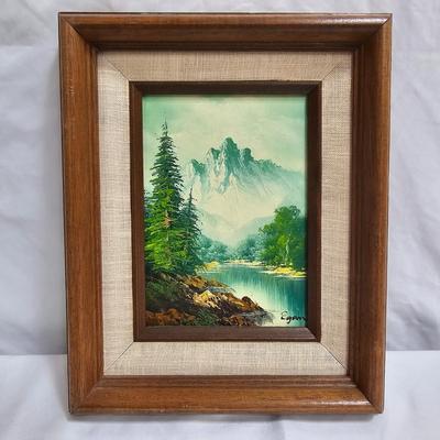 Mountain Man Figure & Landscape (DR-JS)