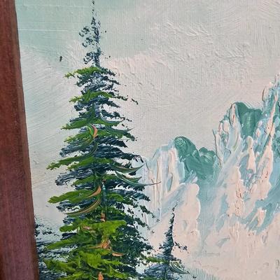 Mountain Man Figure & Landscape (DR-JS)