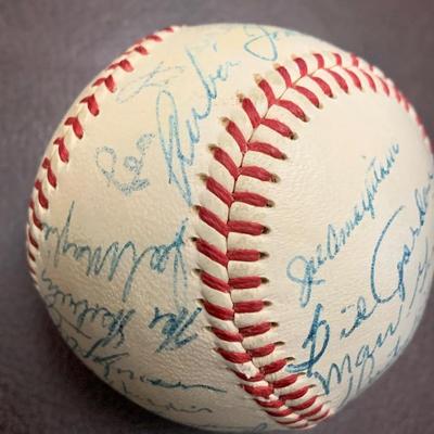 Signed Vintage Baseball - Many Names