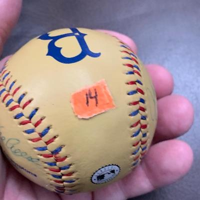 Signed Baseball 1955 Brooklyn Dodgers Players Reese Snider Koufax