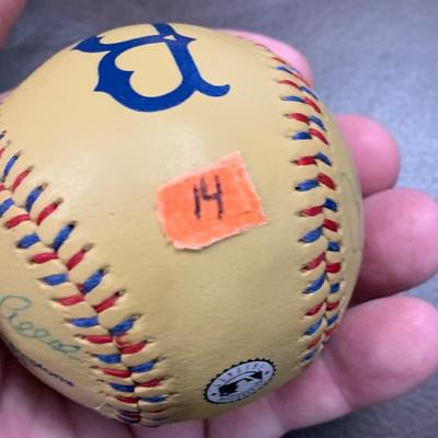 Signed Baseball 1955 Brooklyn Dodgers Players Reese Snider Koufax