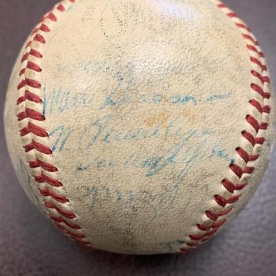 Vintage Signed Baseball - Many Autographs BB15