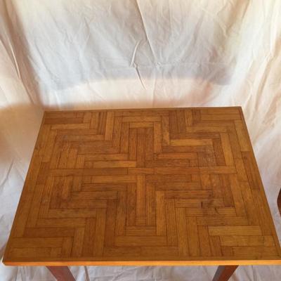 LOT 4 - Set of Two Inlay Tables 