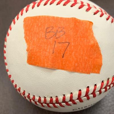 Signed Baseball - Brooklyn Dodgers - Carl Erskine