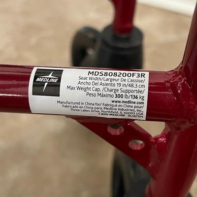 MEDLINE ~ Foldable Wheelchair