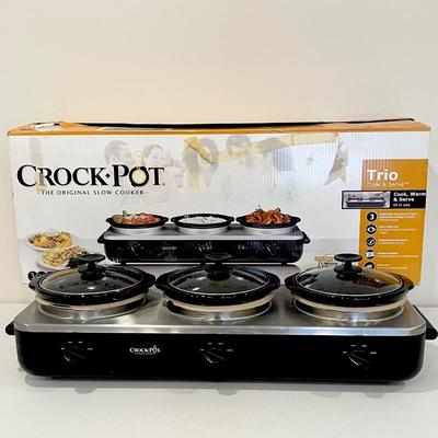 CROCK-POT ~ Trio Cook & Serve