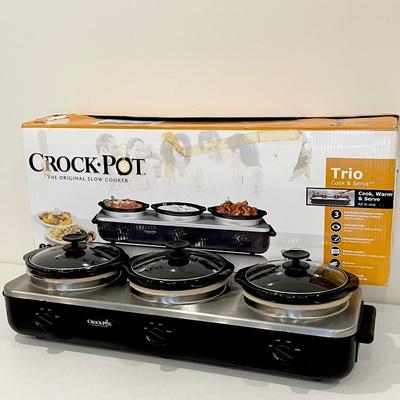 CROCK-POT ~ Trio Cook & Serve