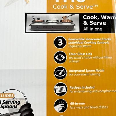 CROCK-POT ~ Trio Cook & Serve