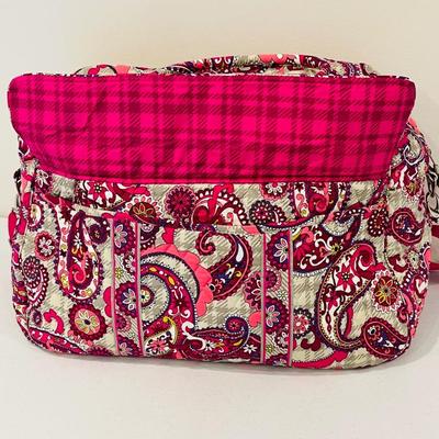 VERA BRADLEY ~ Pink Paisley ~ Large Travel Duffle Bag
