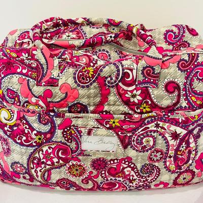 VERA BRADLEY ~ Pink Paisley ~ Large Travel Duffle Bag