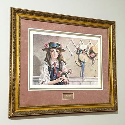 PATI BANNISTER ~ “Summer Choices” ~ S/N Framed Print