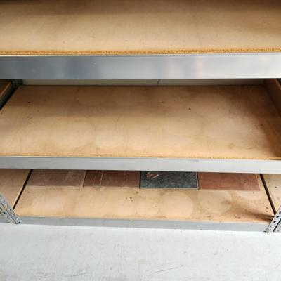 Industrial Metal Shelving 48x18x84 6 shelves