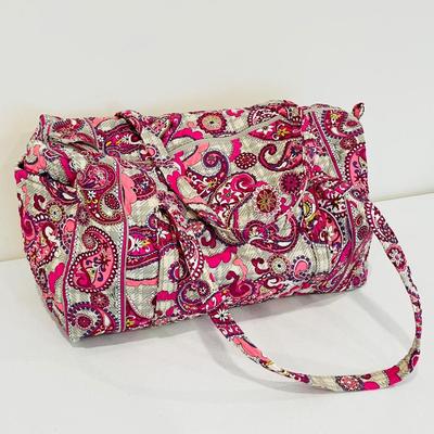 VERA BRADLEY ~ Pink Paisley ~ Large Basic Duffle