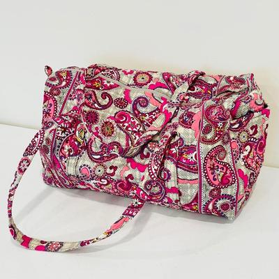VERA BRADLEY ~ Pink Paisley ~ Large Basic Duffle