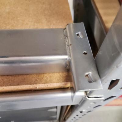 Industrial Adjustable Height Heavy Metal Rack Shelving 77x24x72"