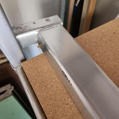 Industrial Adjustable Height Heavy Metal Rack Shelving 77x24x72"