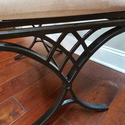 Metal Stool W/ Fabric Seat (LR-JS)