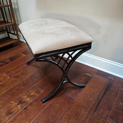 Metal Stool W/ Fabric Seat (LR-JS)