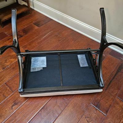 Metal Stool W/ Fabric Seat (LR-JS)