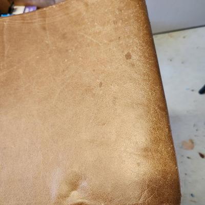 Fernando Jaeger Bar Stool seat made in Brazil Leather