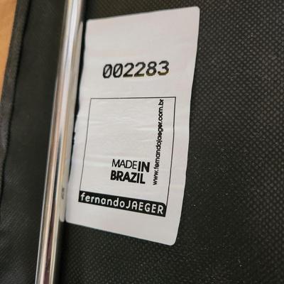 Fernando Jaeger Bar Stool seat made in Brazil Leather