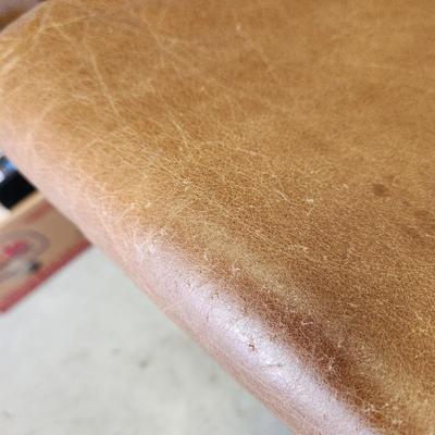 Fernando Jaeger Bar Stool seat made in Brazil Leather