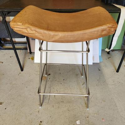 Fernando Jaeger Bar Stool seat made in Brazil Leather