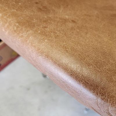 Fernando Jaeger Bar Stool seat made in Brazil Leather