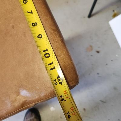 Fernando Jaeger Bar Stool seat made in Brazil Leather