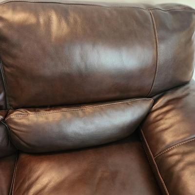 Brown Sofa 92x37x32H