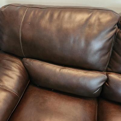 Brown Sofa 92x37x32H