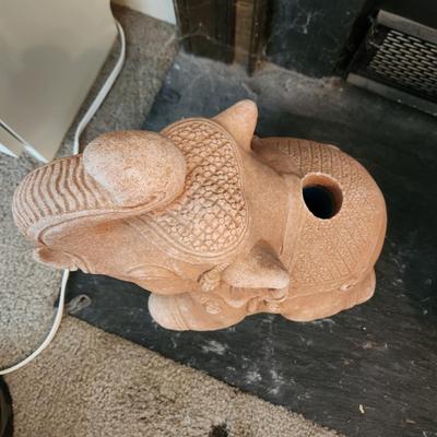 Very Heavy Elephant Possible Table Umbrella Stand