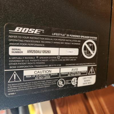 Bose Sound System Lifestyle Powered Speaker System