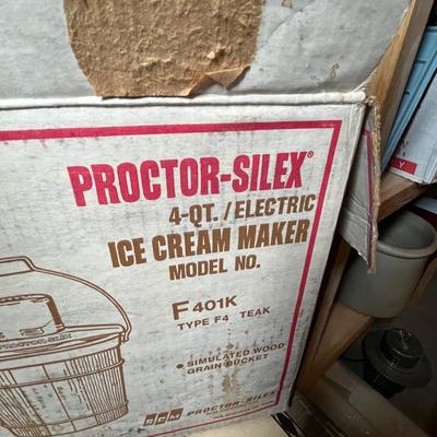 Vintage electric ice cream maker